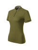 Diamond 274 MALFINI Premium  Koszulka polo damska zieleń avocado haft