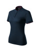 Diamond 274  granatowa MALFINI Premium Koszulka polo damska nowoczesna