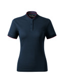 2Diamond 274 navy blue premium women`s polo shirt by Malfini