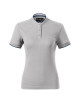Diamond 274 silver gray MALFINI Premium Koszulka polo damska nadruk