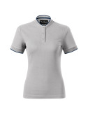 2Diamond 274 silver gray premium women`s polo shirt Malfini
