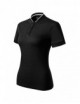 Diamond 274 black premium women`s polo shirt by Malfini