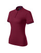 Diamant 274 Granat MALFINI Premium Damen Poloshirt mit Stickdruck