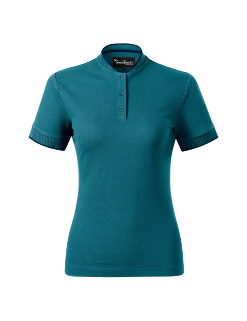 Diamond 274 petrol blue MALFINI Premium Women`s polo shirt for company