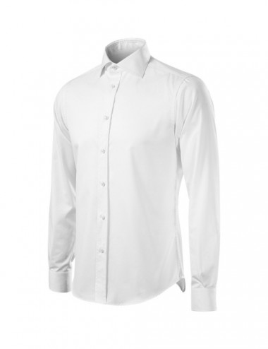 Weißes Premium-Malfini-Hemd „Journey 264“ für Herren