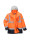 Two-tone 4-in-1 high visibility jacket orange/navy blue Portwest