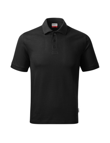 Koszulka polo męska resist heavy polo r20 czarny Malfini Rimeck®