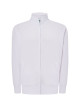 "Buy Now: Men's Malfini Full Zip Sweatshirts, White - Embroidered Log