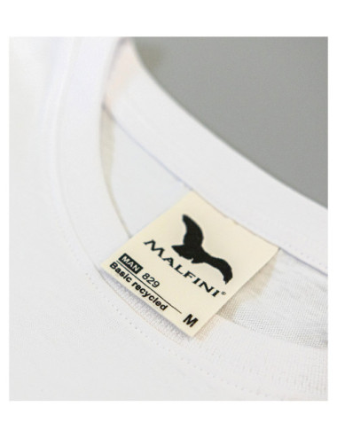 Herren-Basic-T-Shirt aus recyceltem (grs) 829 schwarz Adler Malfini®