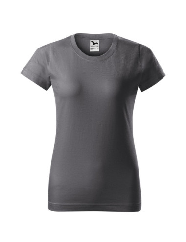 Damen-Basic-T-Shirt 134 Steel Adler Malfini®