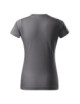 2Damen-Basic-T-Shirt 134 Steel Adler Malfini®
