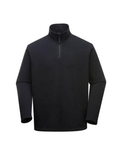Portwest black staffa microfleece sweatshirt
