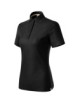 Prime (gots) 235 black Malfini women`s polo shirt