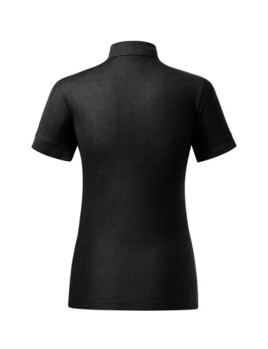 Prime (gots) 235 black Malfini women`s polo shirt
