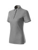Prime (GOTS) 235 gray MALFINI women`s polo shirt, pleasant color