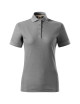 Prime (GOTS) 235 gray MALFINI women`s polo shirt, pleasant color