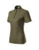 2Prime (gots) 235 Malfini Damen-Poloshirt in Militärfarbe
