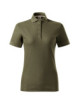 2Prime (gots) 235 Malfini Damen-Poloshirt in Militärfarbe
