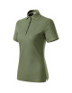 Prime (GOTS) 235 khaki MALFINI women`s military polo shirt
