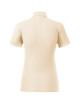 Prime (GOTS) 235 almond MALFINI women`s polo shirt, interesting color