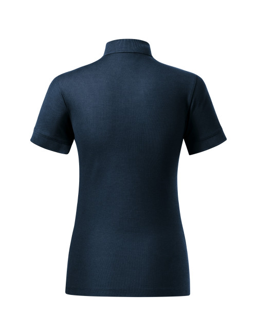 Prime 235 navy blue organic cotton MALFINI women`s polo shirt