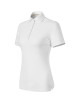 Prime (GOTS) 235 Weißes MALFINI-Poloshirt für Damen, Bio-Baumwolle