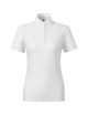 Prime (GOTS) 235 Weißes MALFINI-Poloshirt für Damen, Bio-Baumwolle