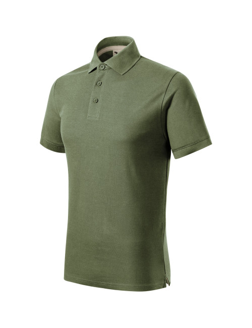 Prime (GOTS) 234 Khaki MALFINI Militär-Herrenpoloshirt