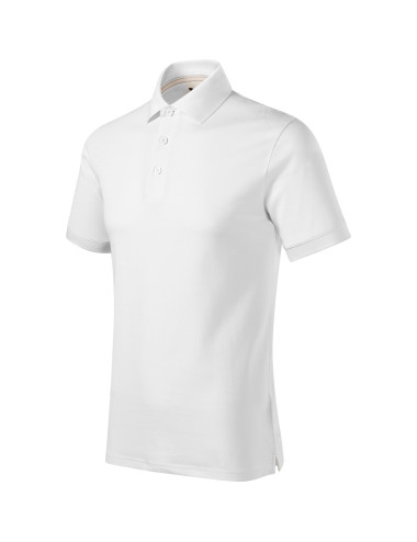 Prime (GOTS) 234 white MALFINI men`s polo shirt, modern design