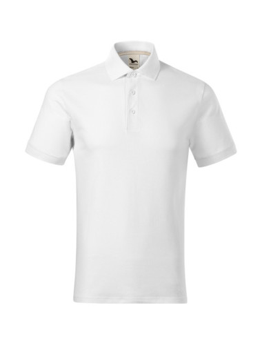 Prime (gots) 234 white men`s polo shirt Malfini