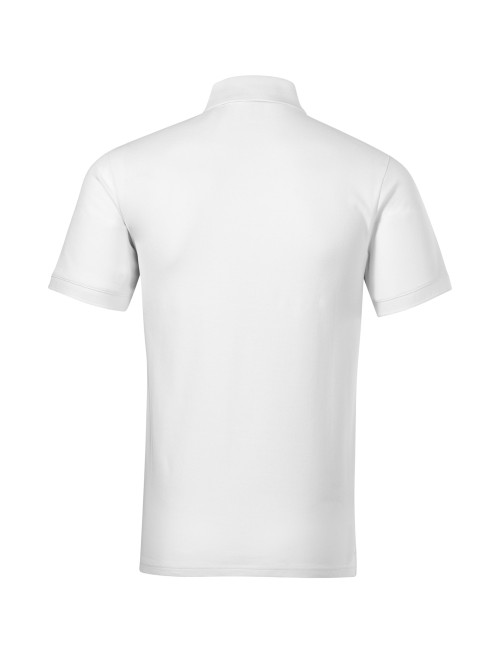 Prime (GOTS) 234 weißes MALFINI Herren-Poloshirt, modernes Design