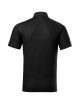 Prime 234 black MALFINI men`s polo shirt, organic cotton, print