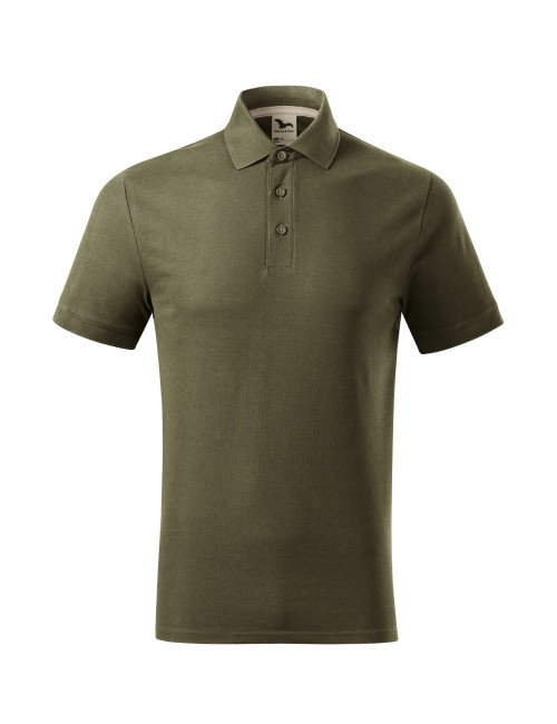 Prime (GOTS) 234 Military MALFINI Herren-Poloshirt mit Military-Logo