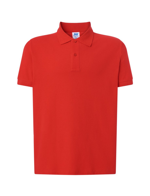 Koszulka polo męska POLO PORA 240 JHK RD - Red