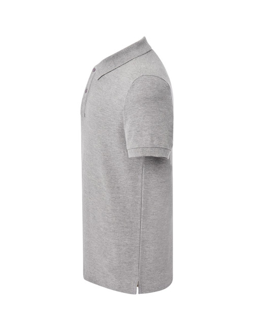 POLO PORA 240 JHK GM Herren-Poloshirt – Grau Melange