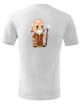 2KREATIV Weißes Kinder-T-Shirt mit Ihrem Aufdruck