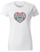CREATIVE White Women`s T-Shirt with your print, gift idea