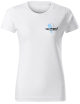 CREATIVE White Women`s T-Shirt with your print, gift idea