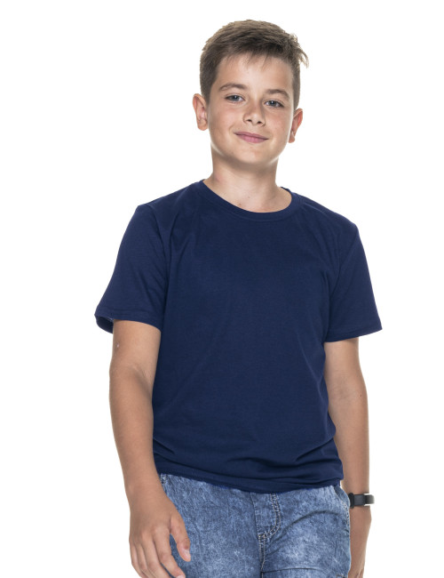 Kinder-T-Shirt Standard Kid 150 Marineblau Promostars