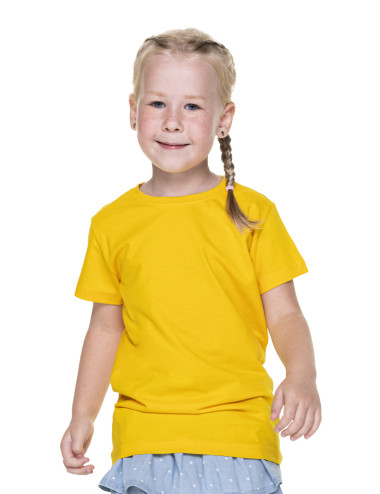 T-shirt standard kid 150 yellow Promostars