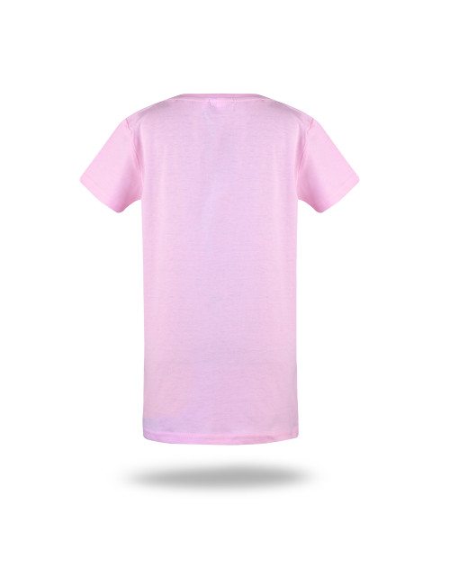 Promostars Kinder-T-Shirt STANDARD KID 150 HELLROSA mit Aufdruck