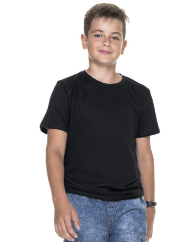 Kinder-T-Shirt Standard Kid 150 schwarz Promostars