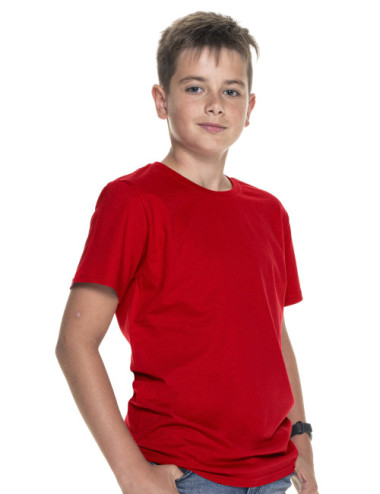 T-shirt standard kid 150 red Promostars