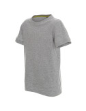 2T-shirt standard kid 150 light gray melange Promostars