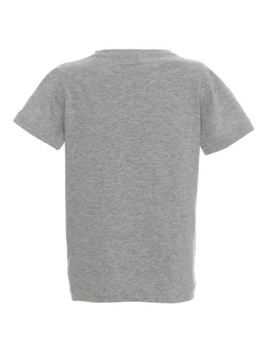 Kinder-T-Shirt Standard Kid 150 hellgrau meliert Promostars