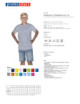 2Kinder-T-Shirt Standard Kid 150 hellgrau meliert Promostars