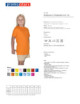 2Kinder-T-Shirt Standard Kid 150 orange Promostars