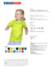 2Kinder-T-Shirt Standard Kid 150 Limette Promostars