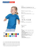 2T-shirt standard kid 150 blue Promostars