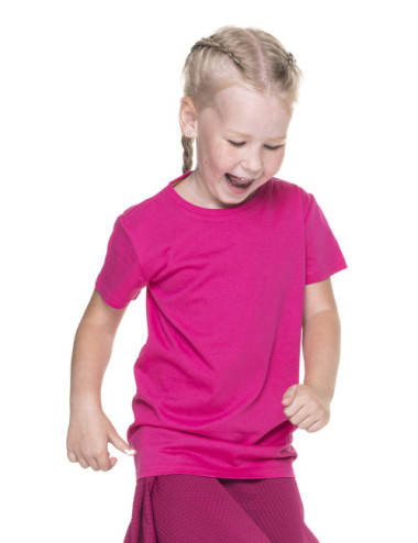 T-shirt standard kid 150 pink Promostars